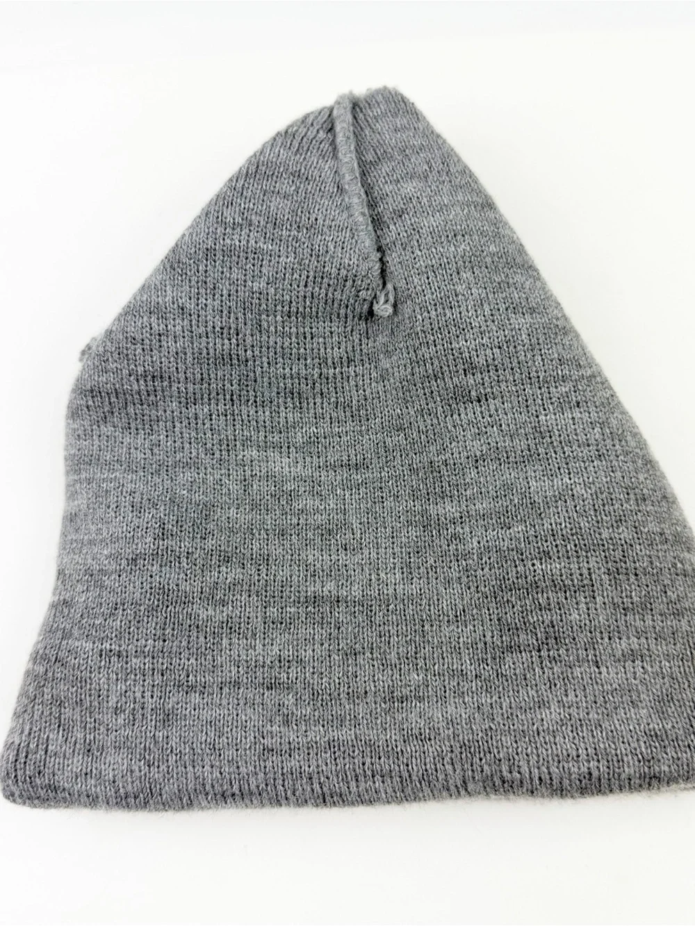 Carhartt Knit Cuffed Beanie Heather Gray One Size Hat Logo EUC